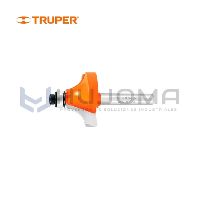 Fresa para Router Redondeadora de Moldura 1-1/4" con Rodaje Truper 11473