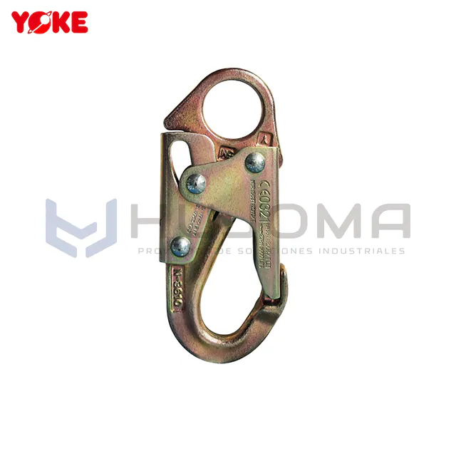 Gancho Mosquetón de Acero 21 mm Yoke N-3610 (23 kN)