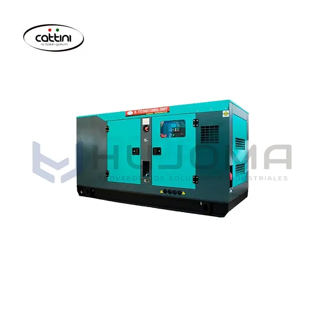 Generador Diésel 100 kW Encapsulado Cattini RI-YTO100GF
