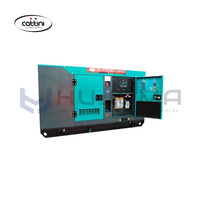 Generador Diesel 30 kW Encapsulado Cattini RI-YTO30RS