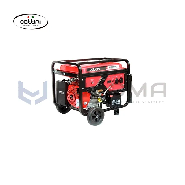 Generador Gasolinero 6.5 kW de 13 HP Cattini RI6500E