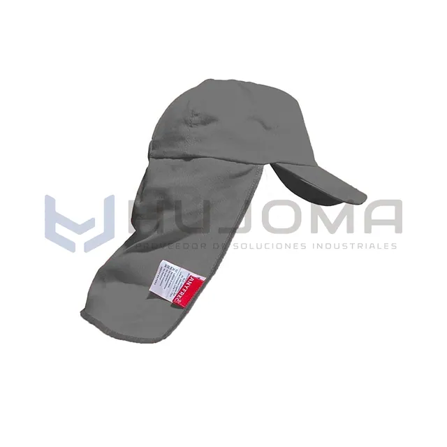 Gorro con Tapasol Plomo