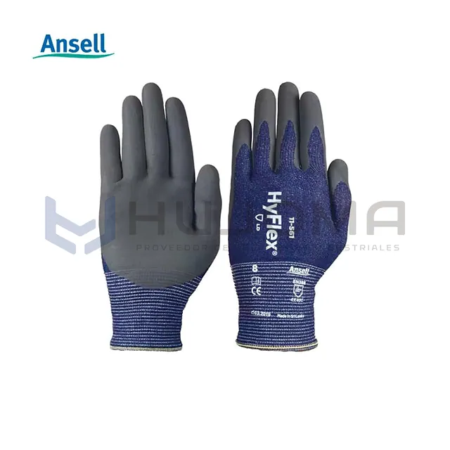 Guante anticorte A3 ultraligero Ansell HyFlex 11-561