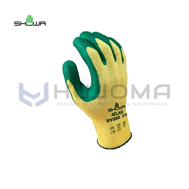 Guante Anticorte Kevlar Showa KV350 Palma Nitrilo