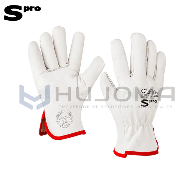 Guante de Cuero Badana Tipo Conductor Spro 10401015