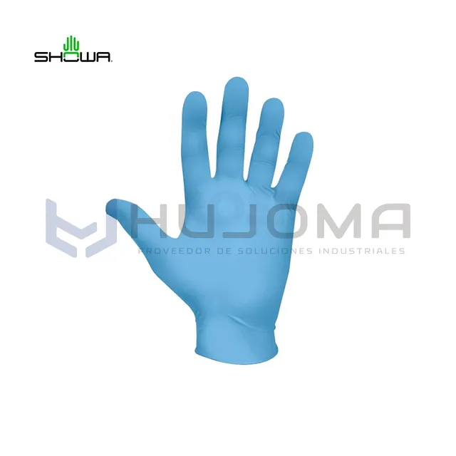 Guante Desechable de Nitrilo Showa 9905PF de 28 cm