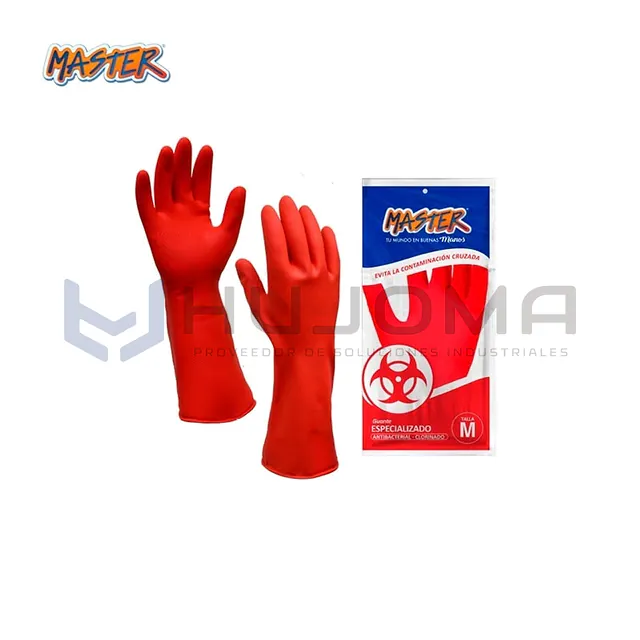 Guante Jebe Especializado C-18 Rojo Master