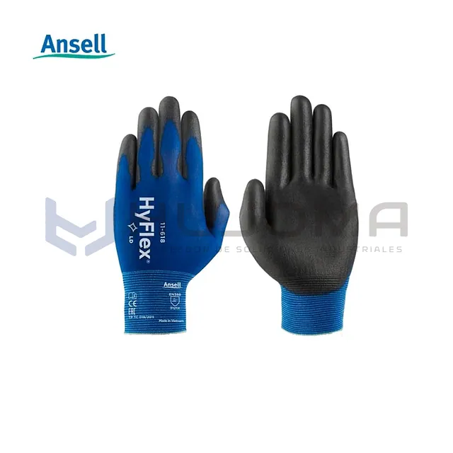 Guante multiuso ultrafino Ansell HyFlex 11-618