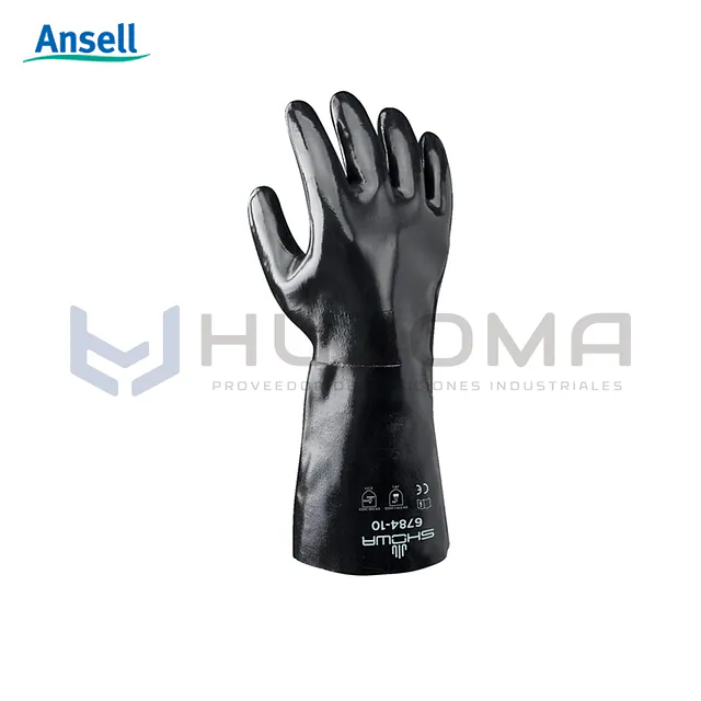 Guante Neopreno Liso 6784 Showa