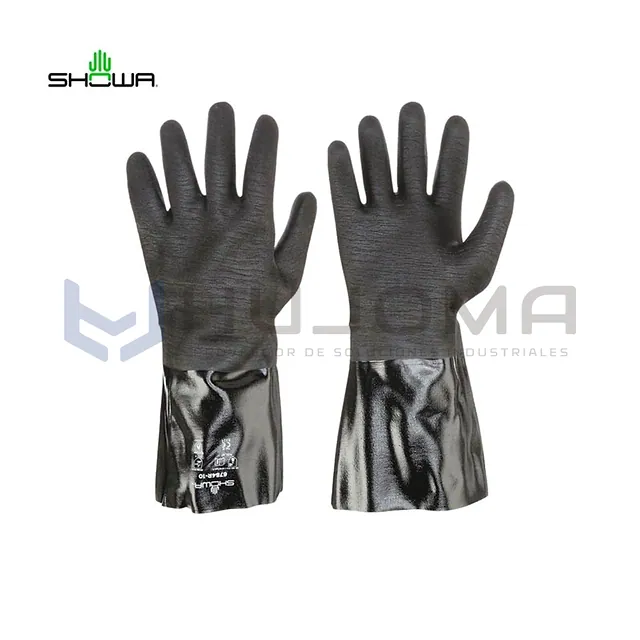 Guante Neopreno Rugoso Showa 6784R