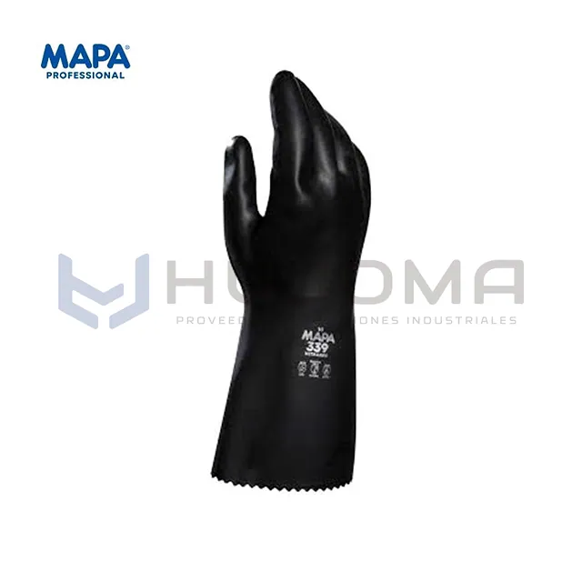 Guante Químico de Neopreno Mapa UltraNeo 339 de 36 cm