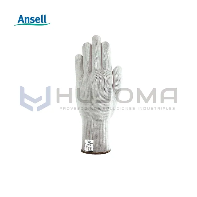 Guantes Anticorte A8 con Acero Inoxidable Ansell HyFlex 74-301