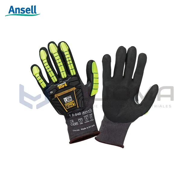 Guantes Antiimpacto Ligeros Ansell RINGERS R840