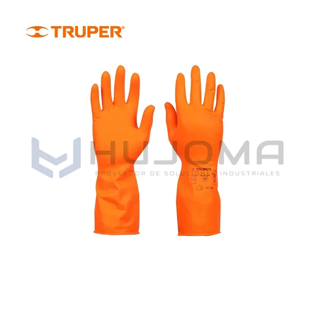 Guantes de látex para limpieza talla CH Truper GU-311 (13296)