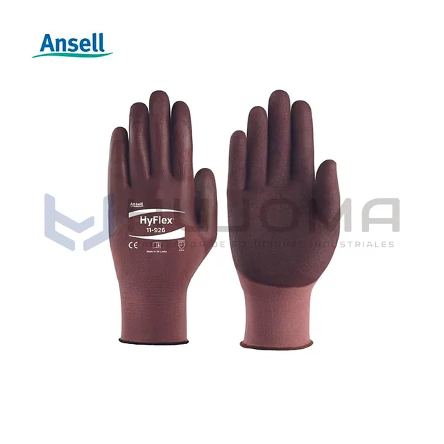 Guantes de Nitrilo 3/4 Repelentes al Aceite Ansell HyFlex 11-926