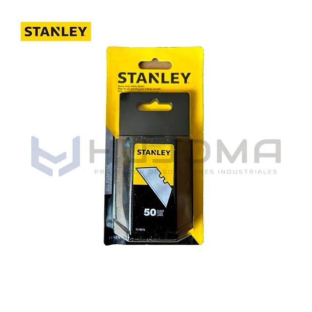 Hojas de Repuesto para Cuchilla Uso Pesado x50 Stanley 11-921L