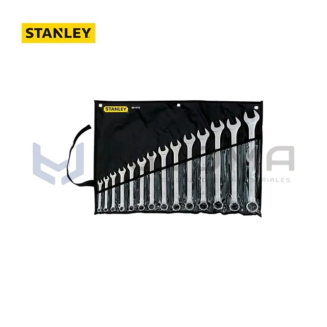 Juego de 14 Llaves Combinadas en Pulgadas Stanley 86-970