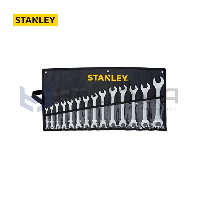 Juego de 14 Llaves de Doble Boca Métricas Basic Stanley STMT23125