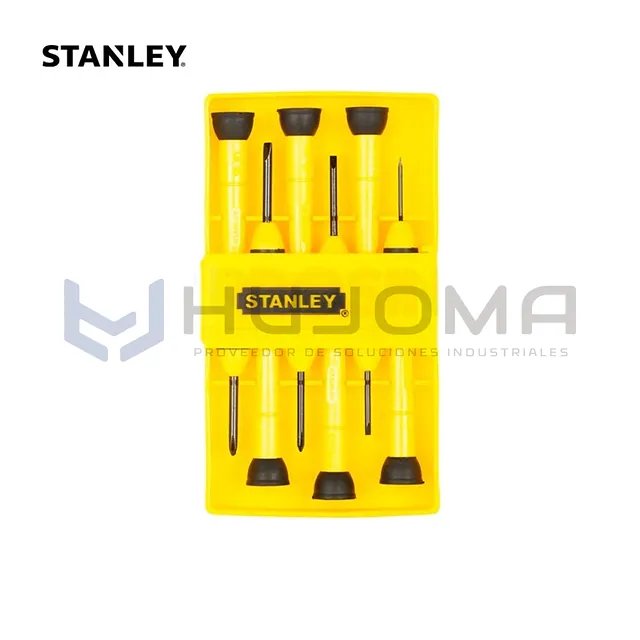Juego de 6 Destornilladores de Precisión 66-052 Stanley