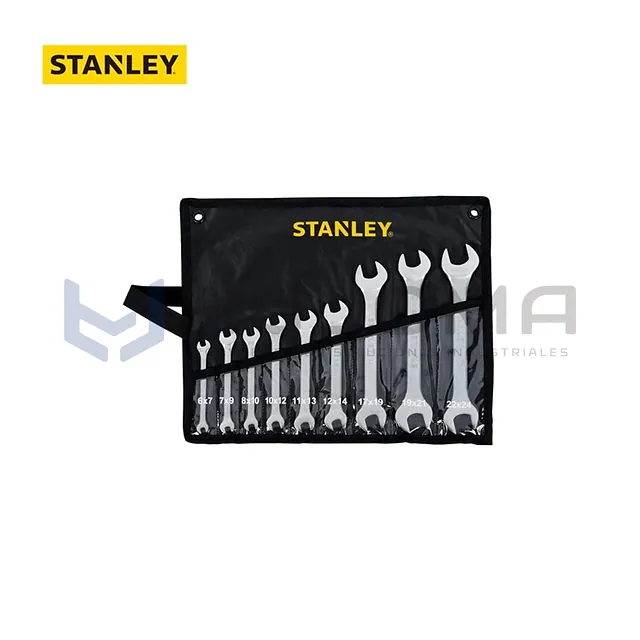 Juego de 9 Llaves de Boca Basic Métricas Stanley STMT23124
