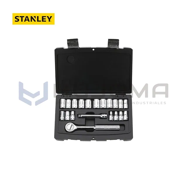 Juego de Dados de 1/4" 20 piezas Stanley 92-802
