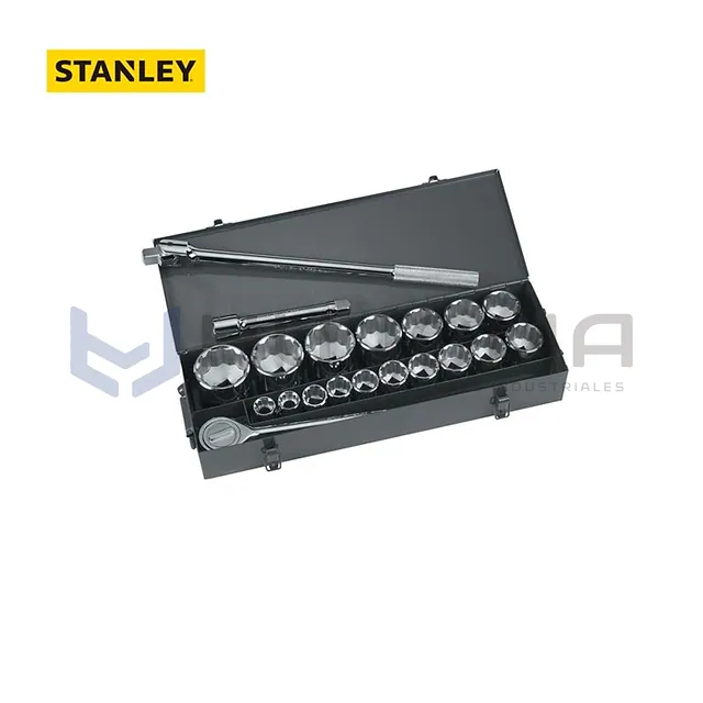 Juego de Dados Mando 3/4", 21 piezas, Pulgadas Stanley 87-557