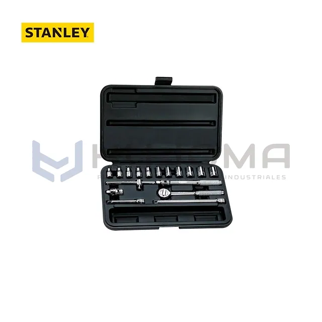 Juego de Dados Métrico 1/4", 18 piezas Stanley 86-117