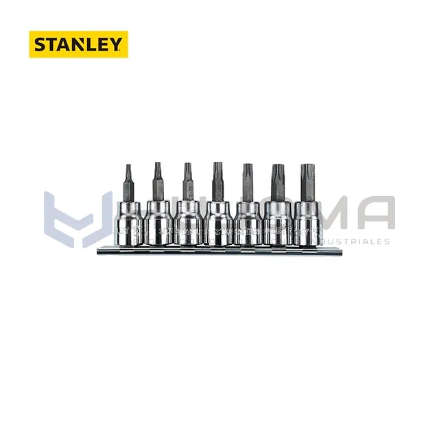 Juego de Dados Punta Torx 3/8", en porta dados, 7 piezas Stanley 87-342