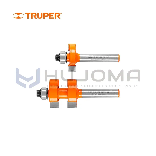 Juego de Machimbrador con Rodaje 7/8" Truper 10672