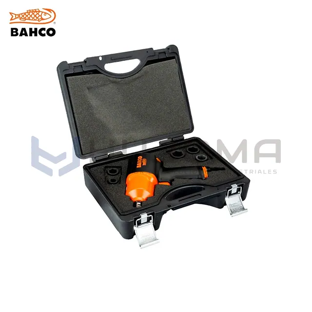 Juego Llave de Impacto Neumática 1/2" con 5 Dados Bahco BPC815K2