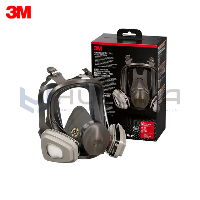 Kit Respirador Cara Completa 3M Paint Project 68P71P1-DC Talla M