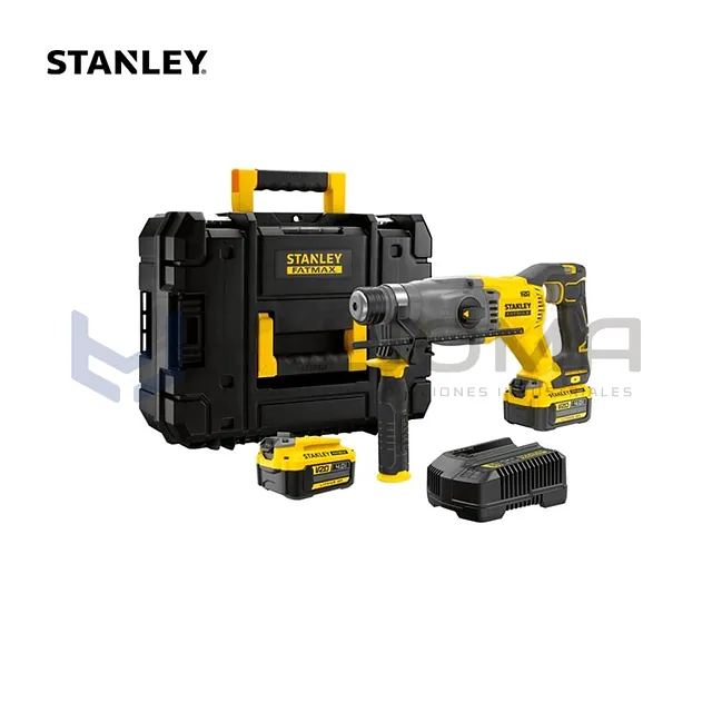 Kit Rotomartillo SDS Plus Inalámbrico 20V Stanley SBH900M2K-B2