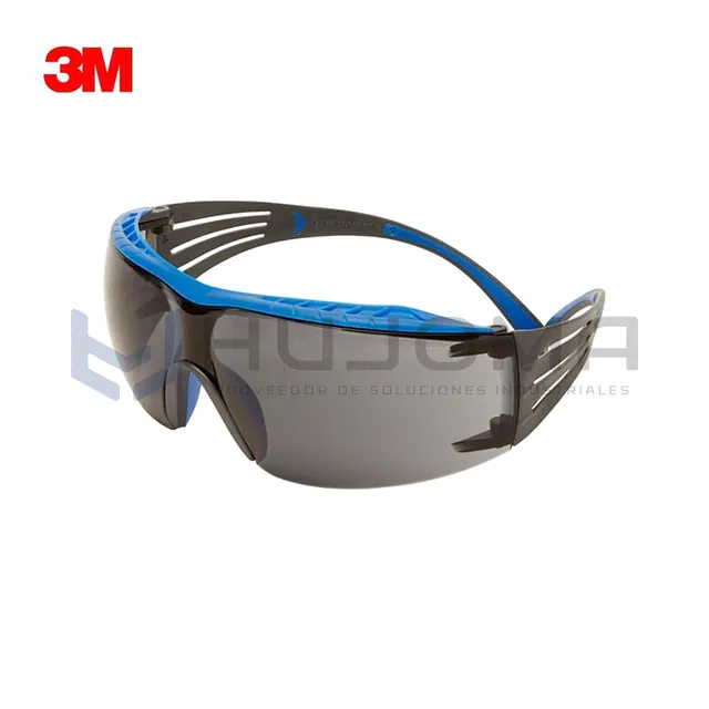 Lentes de Seguridad 3M SecureFit 400X Gris SF402XSGAF-BLU
