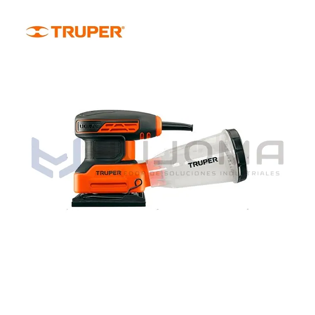 Lijadora orbital 1/4 de hoja 240 W 220 V Truper LIOR-1/4A3-2