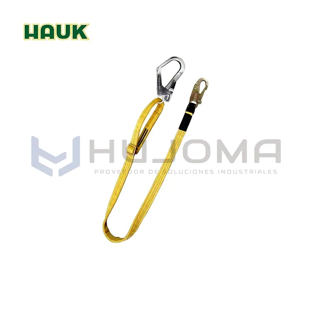Línea de conexión regulable 1.80 m ganchos 3/4" y 2 1/4" Hauk XN1GR