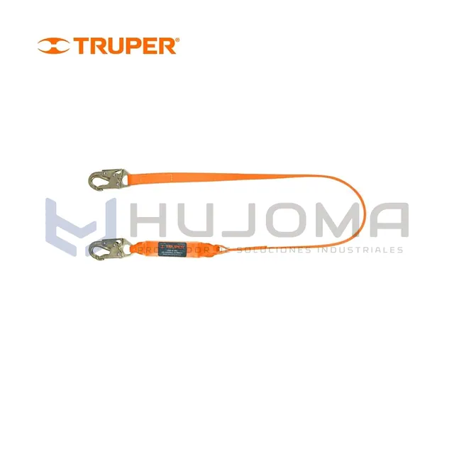 Línea de vida con amortiguador 1.8 m Truper CAB-5430-18-A