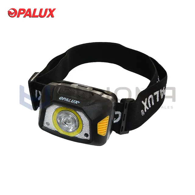 Linterna Frontal Recargable 5W con Sensor de Mano Opalux OP-9003