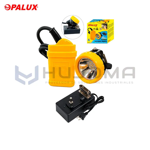 Linterna Minera Recargable LED Opalux KJ4.2LM