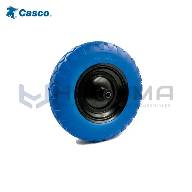 Llanta Antipinchazo Aro 8" 4.8 x 4.0 para Carretilla Casco