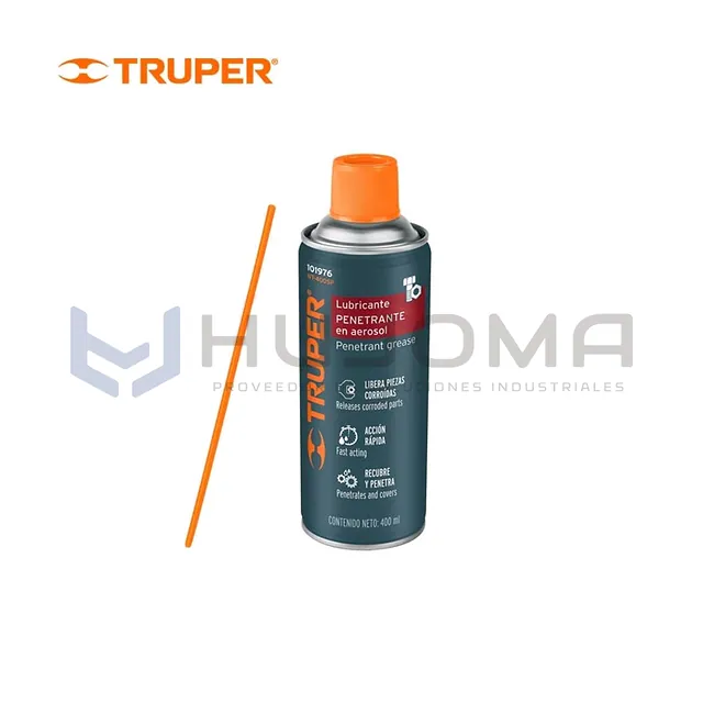 Lubricante penetrante en aerosol 400 ml Truper 101976