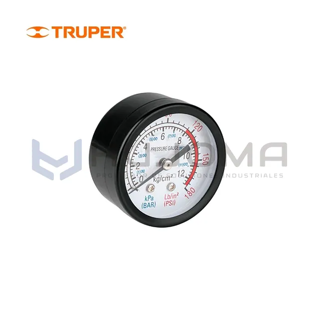Manómetro para compresores Grupo 1 Truper 102067