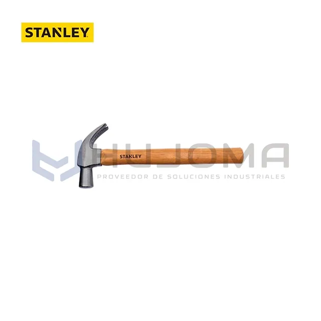 Martillo de Uña Basic 20 oz Mango de Madera Stanley STHT51371-840