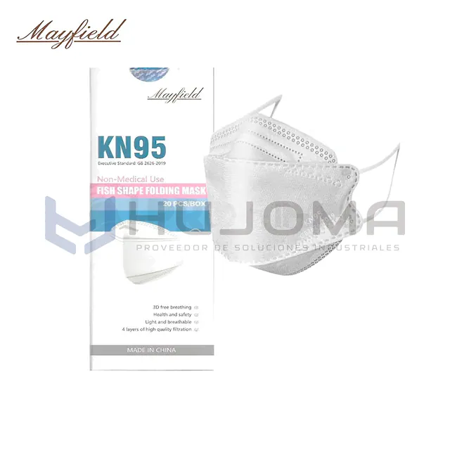 Mascarilla KN95 Fish Shape Blanca Mayfield D1411