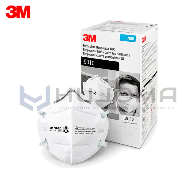 Mascarilla Respirador N95 3M 9010 Plegable