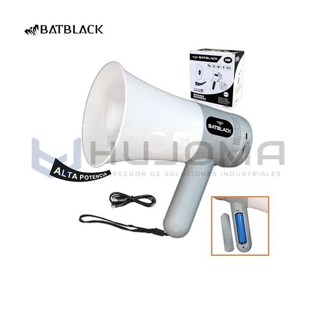 Megáfono 60W Recargable Batblack BT-MF60