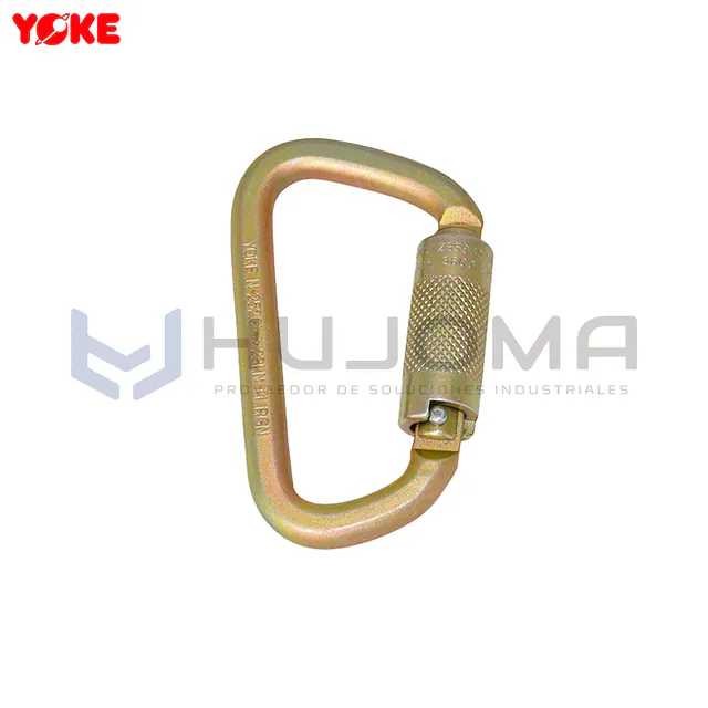 Mosquetón de Acero Doble Seguro 19 mm Yoke N-252G