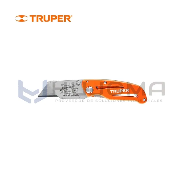 Navaja Abatible 6" de Cambio Rápido con 5 Cuchillas Truper 101101