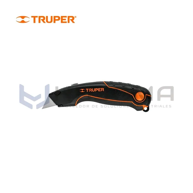 Navaja Retráctil Cutter 7" Cuerpo de Aluminio Truper 16950