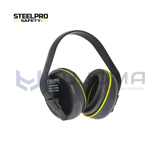 Orejera de vincha multiposición Samurai 23 dB Steelpro