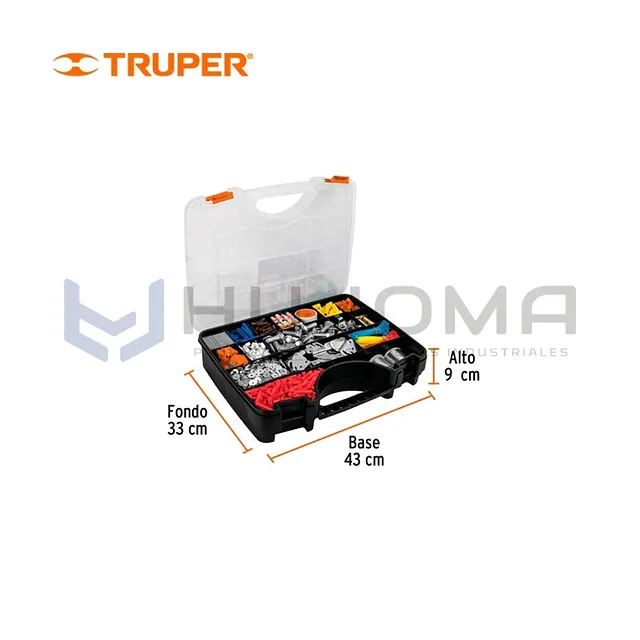 Organizador 17" con 17 compartimentos Truper 19939